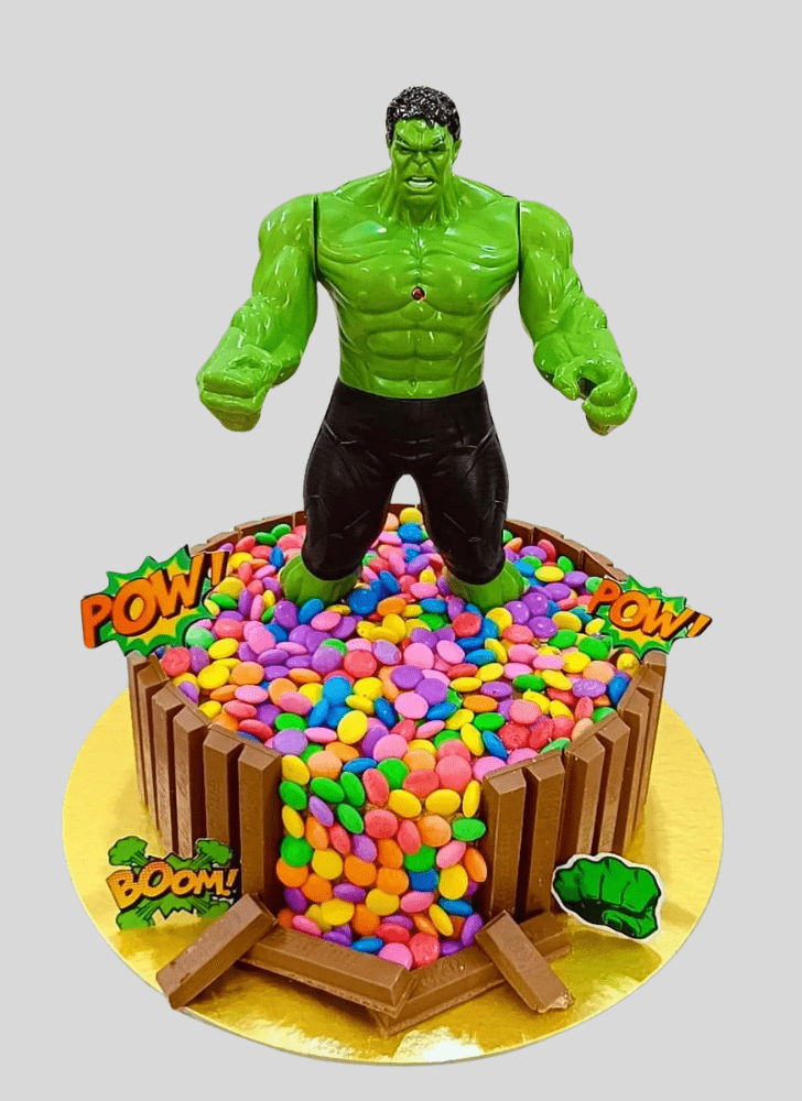 Elegant Bruce Banner Cake