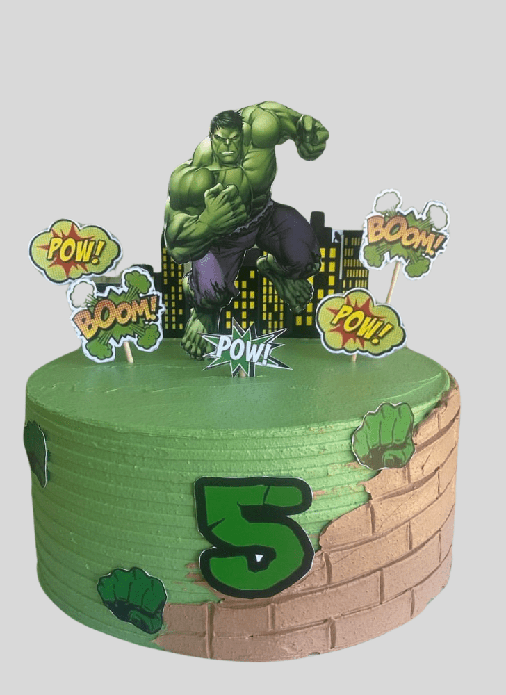 Enthralling Bruce Banner Cake