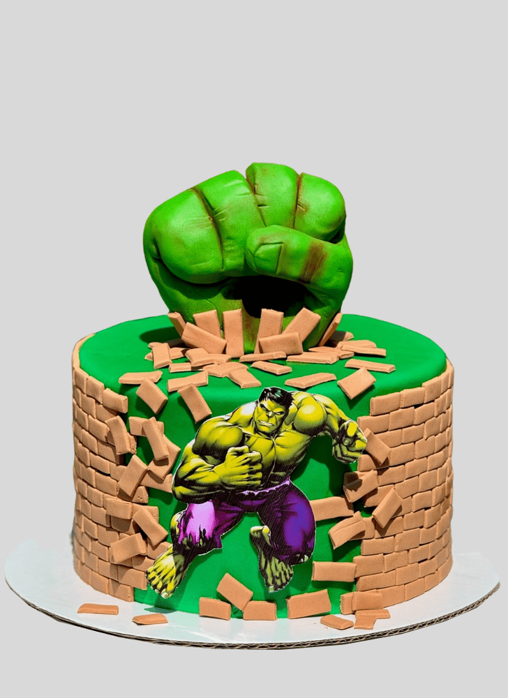 Enticing Bruce Banner Cake