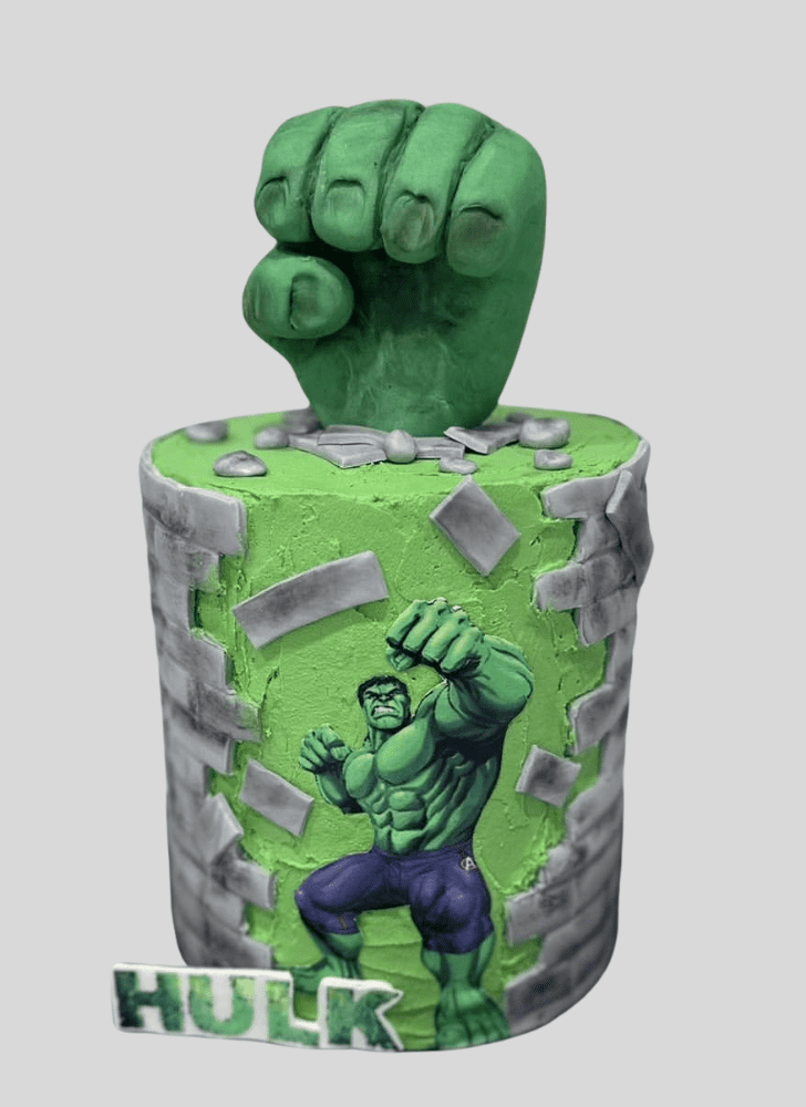 Exquisite Bruce Banner Cake