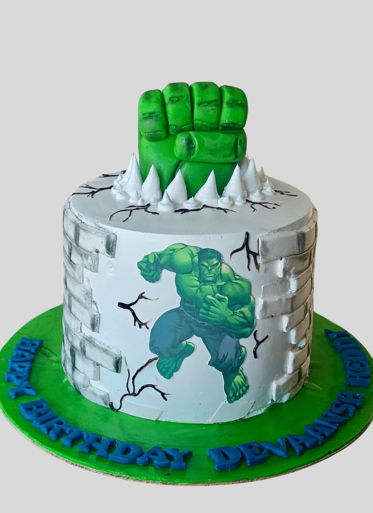 Fair Bruce Banner Cake