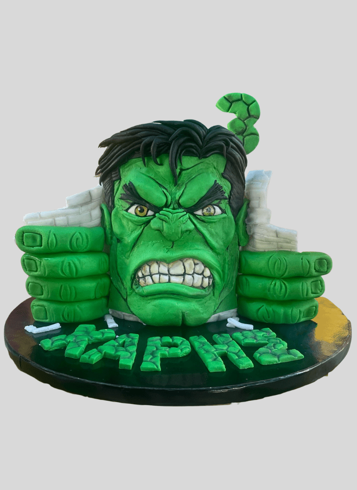 Gorgeous Bruce Banner Cake