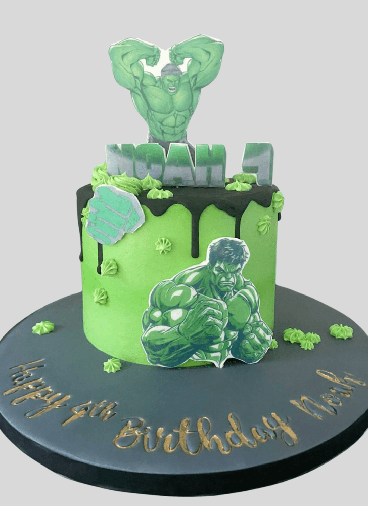 Graceful Bruce Banner Cake