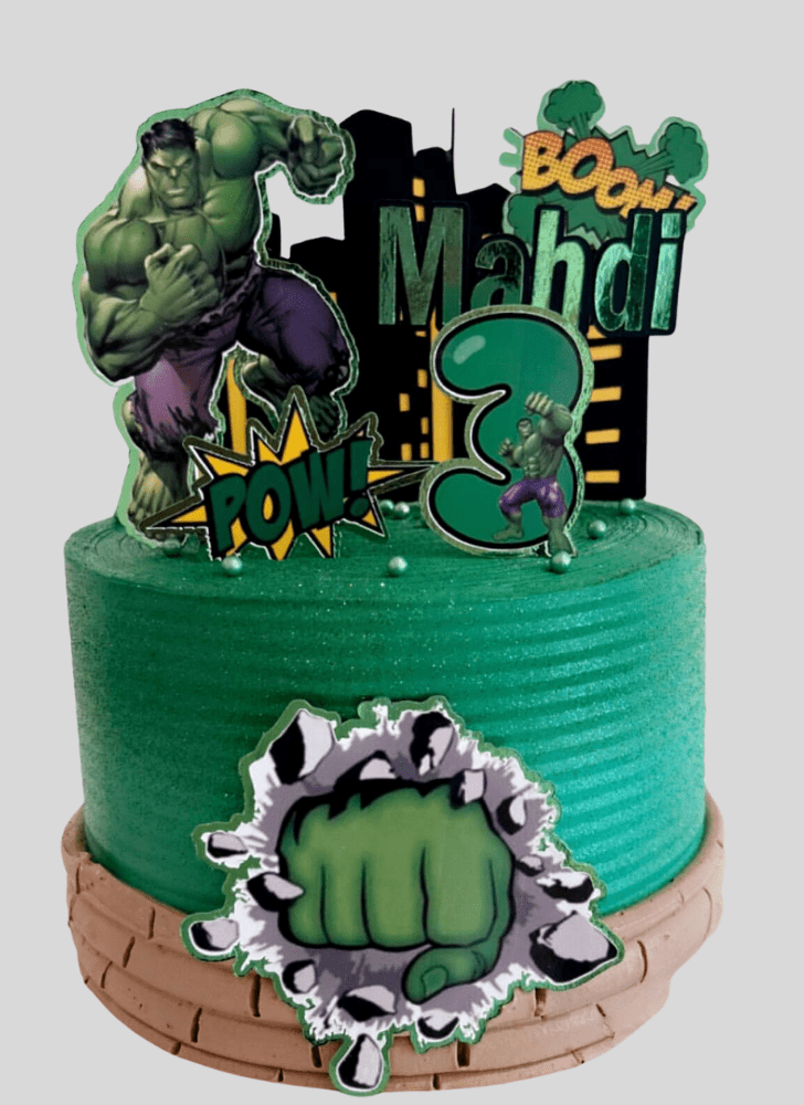 Grand Bruce Banner Cake