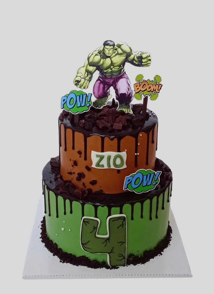 Marvelous Bruce Banner Cake