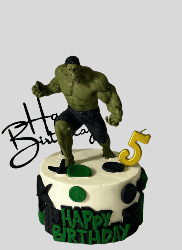 Mesmeric Bruce Banner Cake