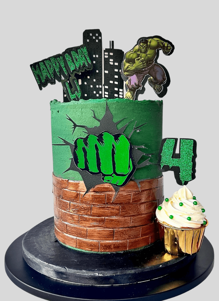 Radiant Bruce Banner Cake