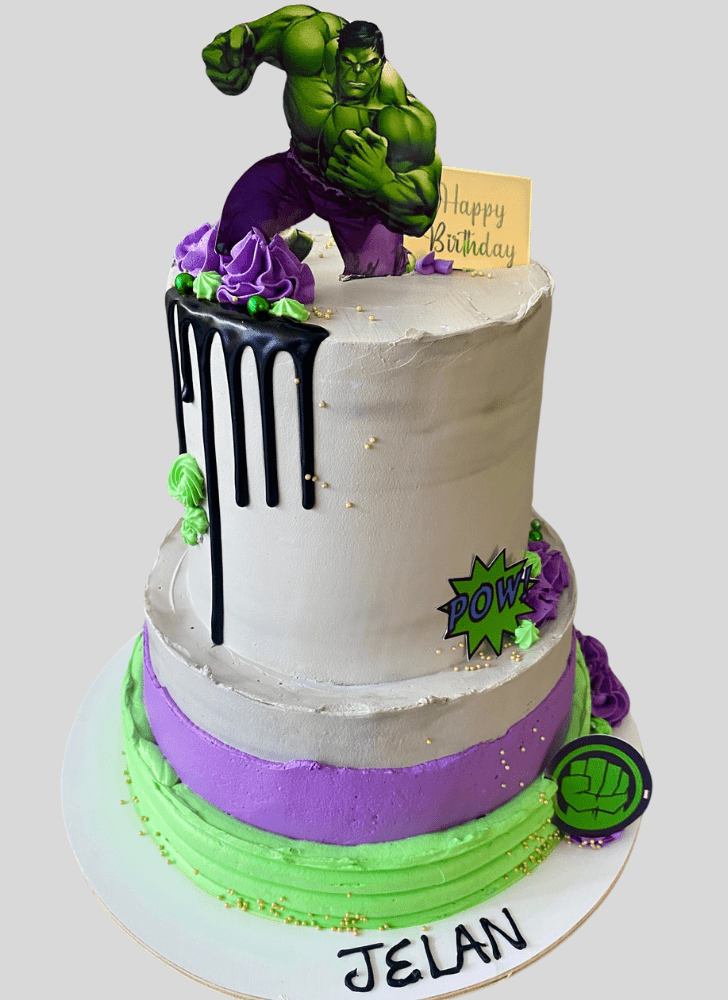 Resplendent Bruce Banner Cake