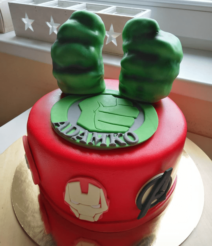 Bewitching Bruce Banner Cake