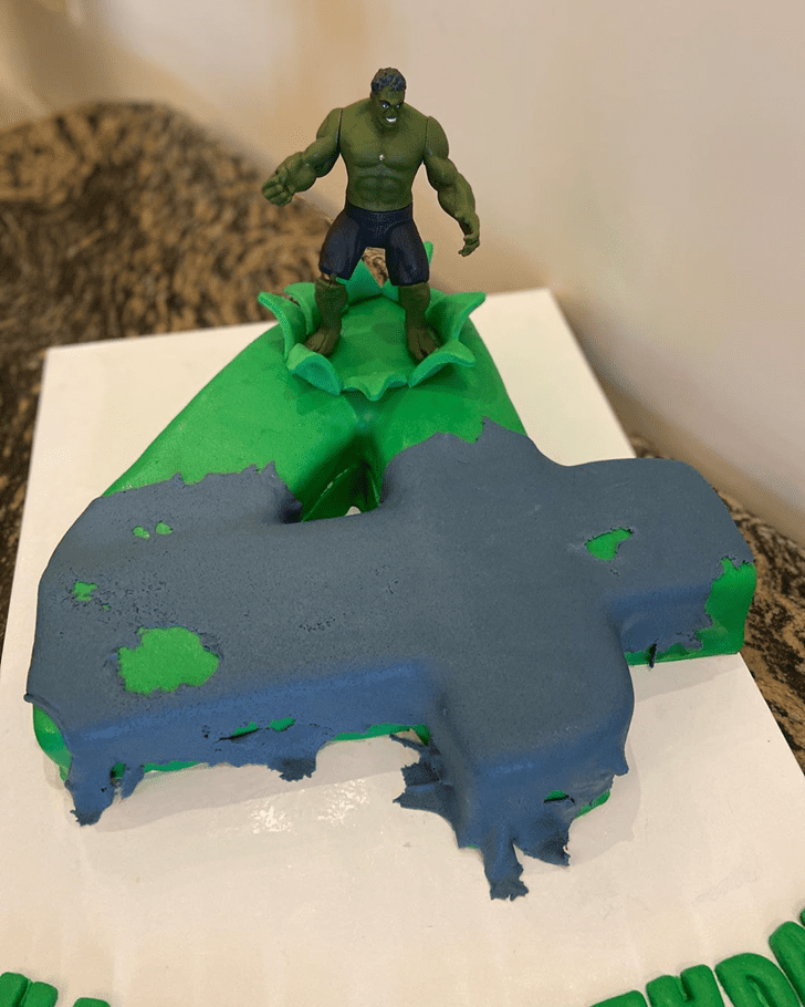 Enticing Bruce Banner Cake