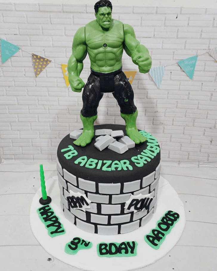Magnificent Bruce Banner Cake