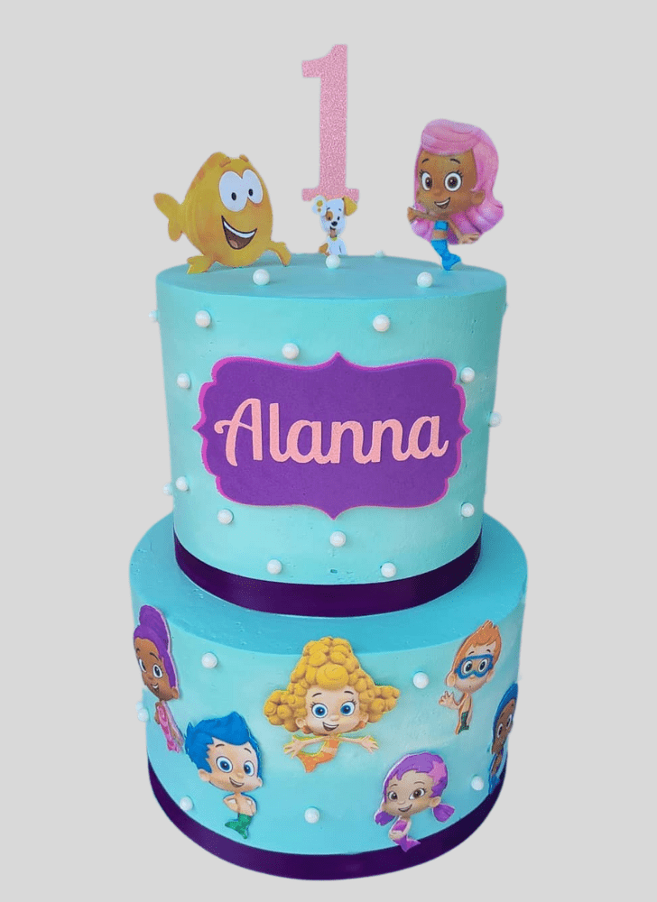 Admirable Bubble Guppies Cake Design