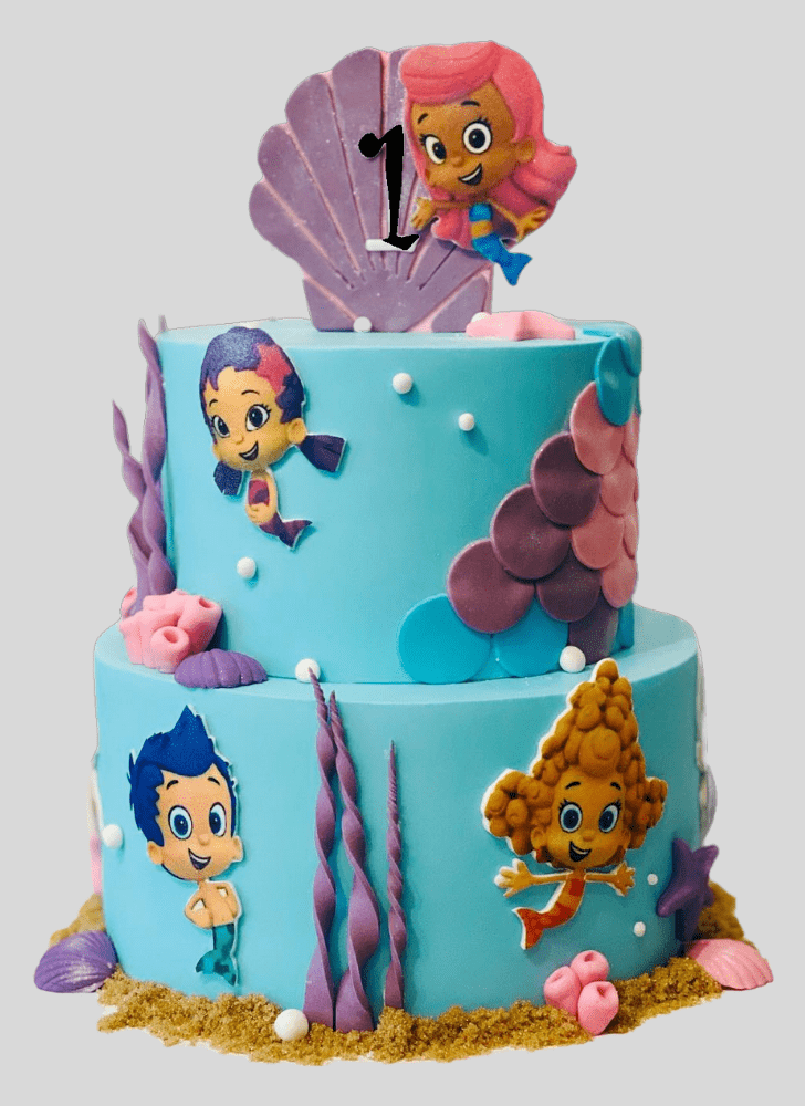 Adorable Bubble Guppies Cake