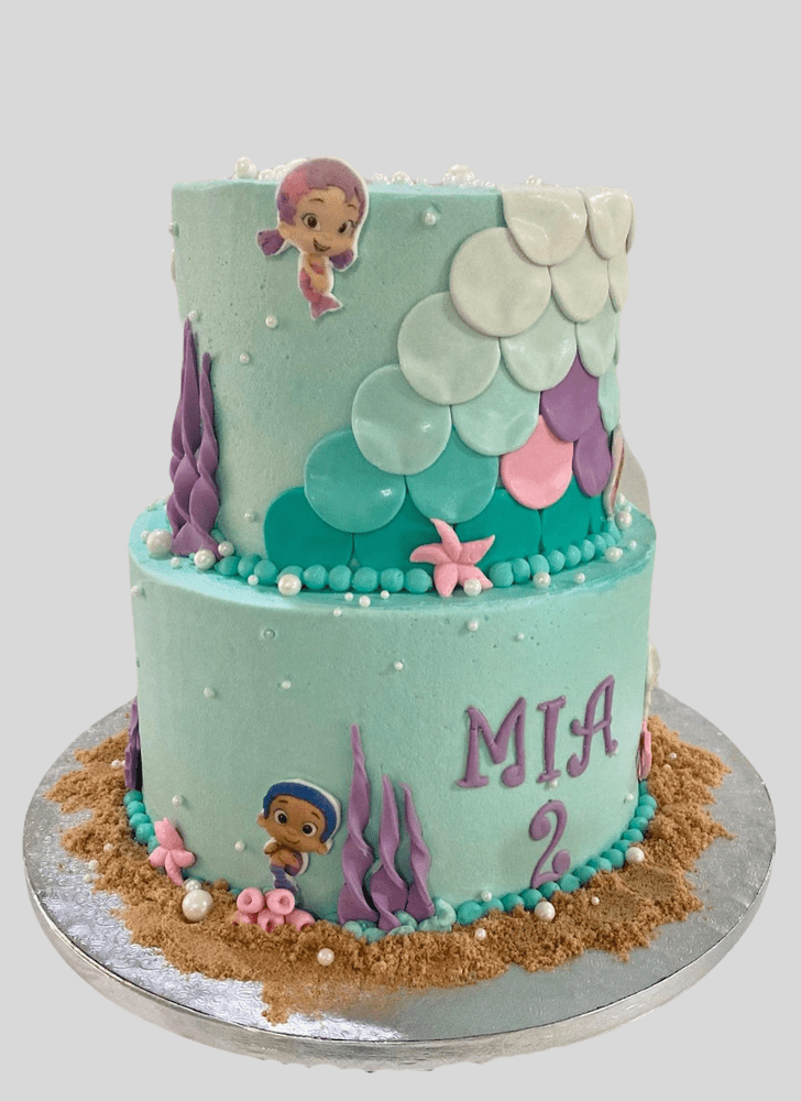 Beauteous Bubble Guppies Cake