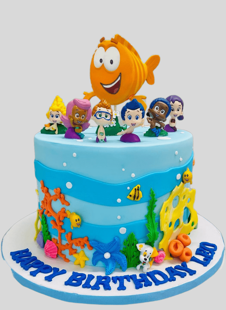 Charming Bubble Guppies Cake