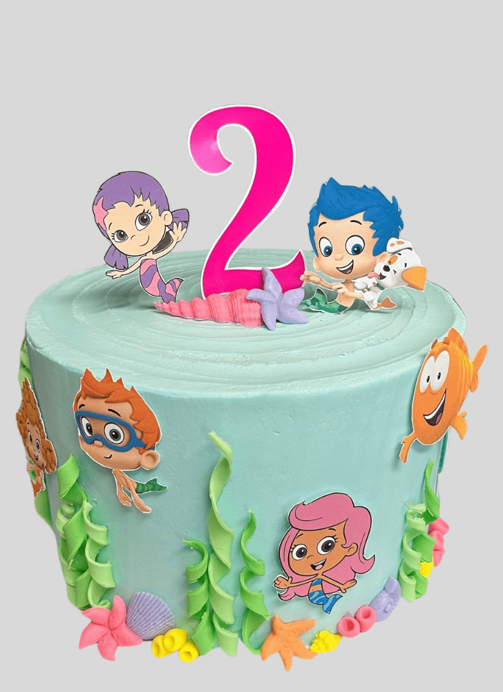 Classy Bubble Guppies Cake