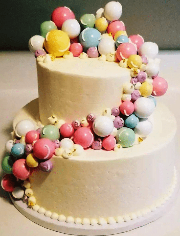 Captivating Bubbles Cake