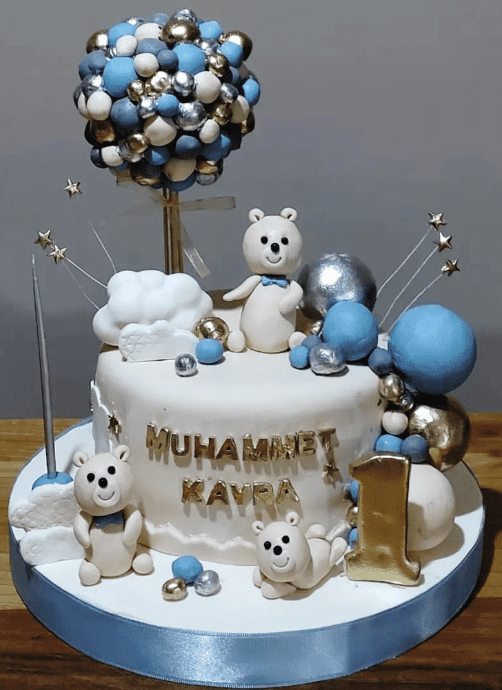 Elegant Bubbles Cake