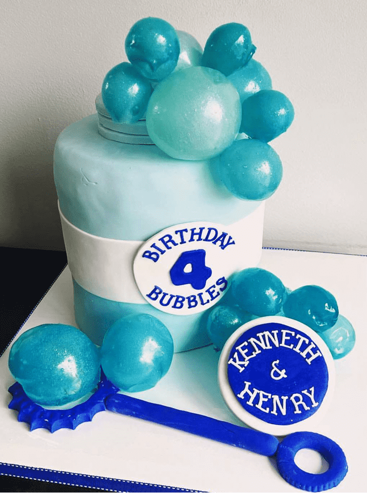 Bubbles Birthday Cake Ideas Images (Pictures)