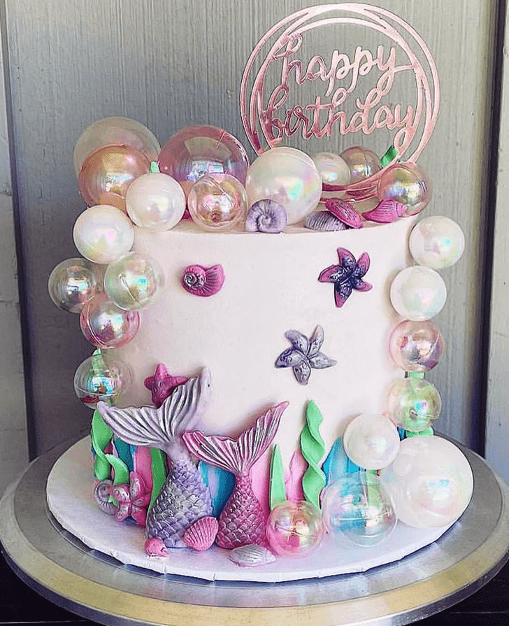 Radiant Bubbles Cake