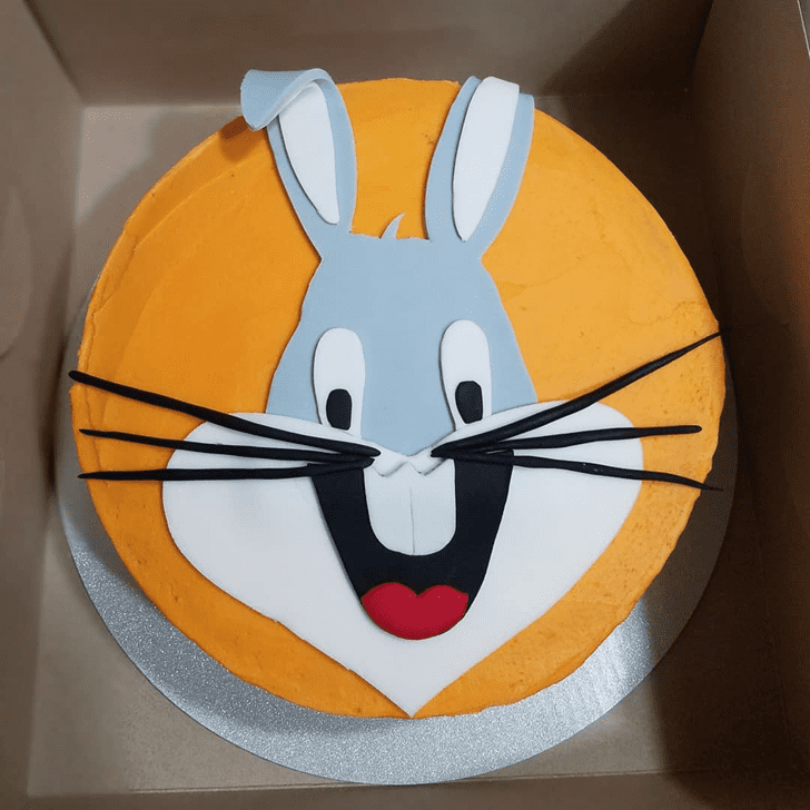 Adorable Bugs Bunny Cake