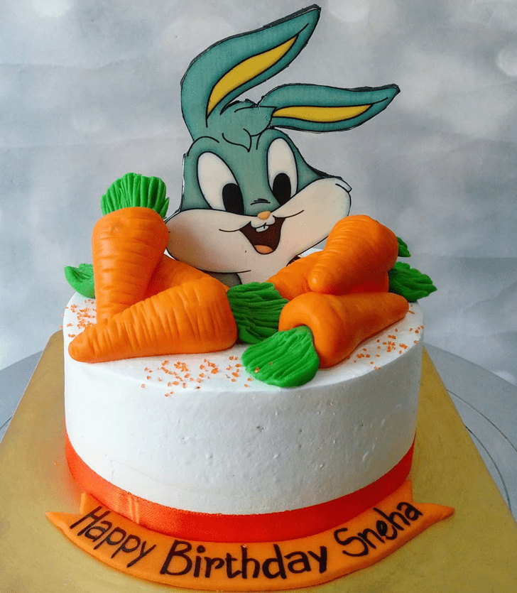 Angelic Bugs Bunny Cake