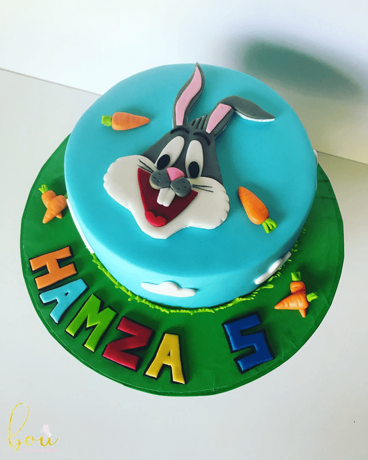 Bewitching Bugs Bunny Cake