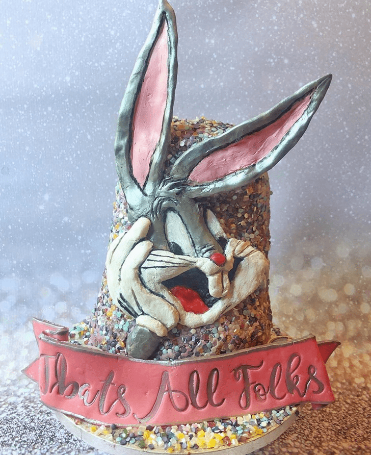 Dazzling Bugs Bunny Cake