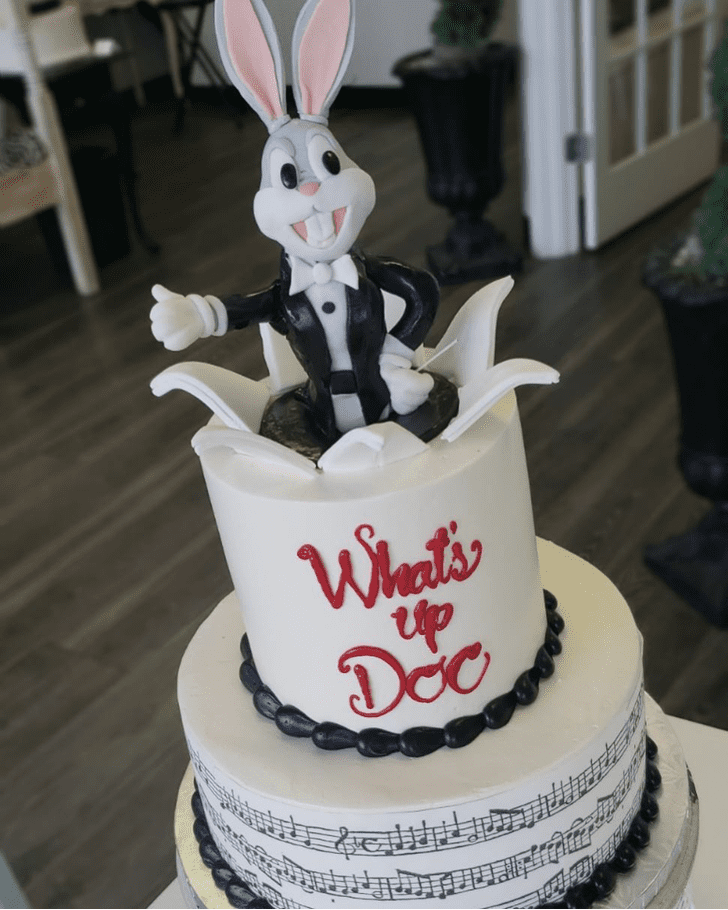 Delightful Bugs Bunny Cake
