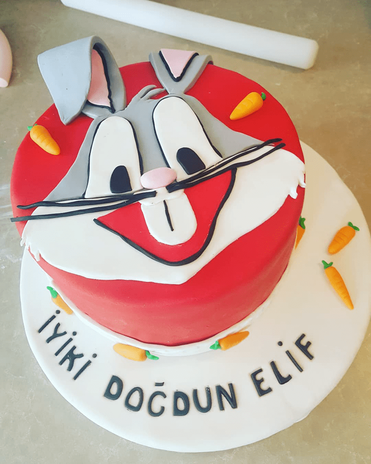 Excellent Bugs Bunny Cake