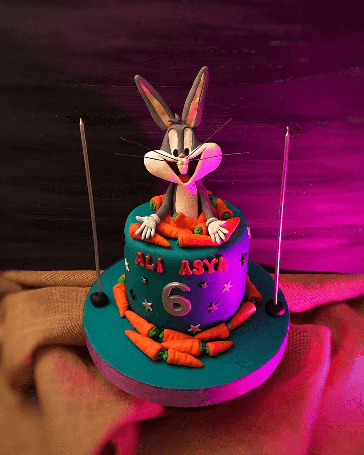 Fascinating Bugs Bunny Cake