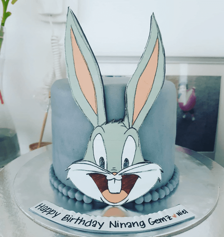 Fetching Bugs Bunny Cake