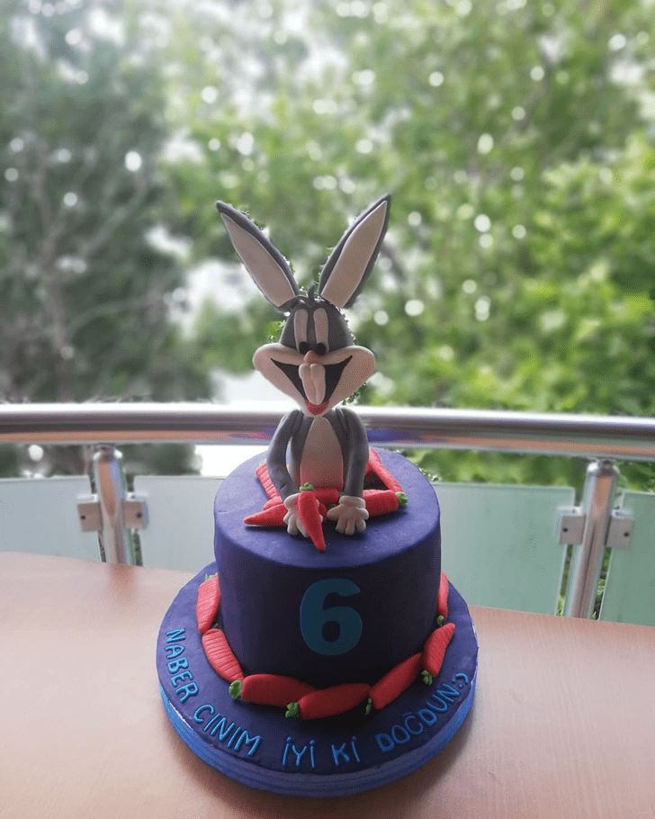Gorgeous Bugs Bunny Cake