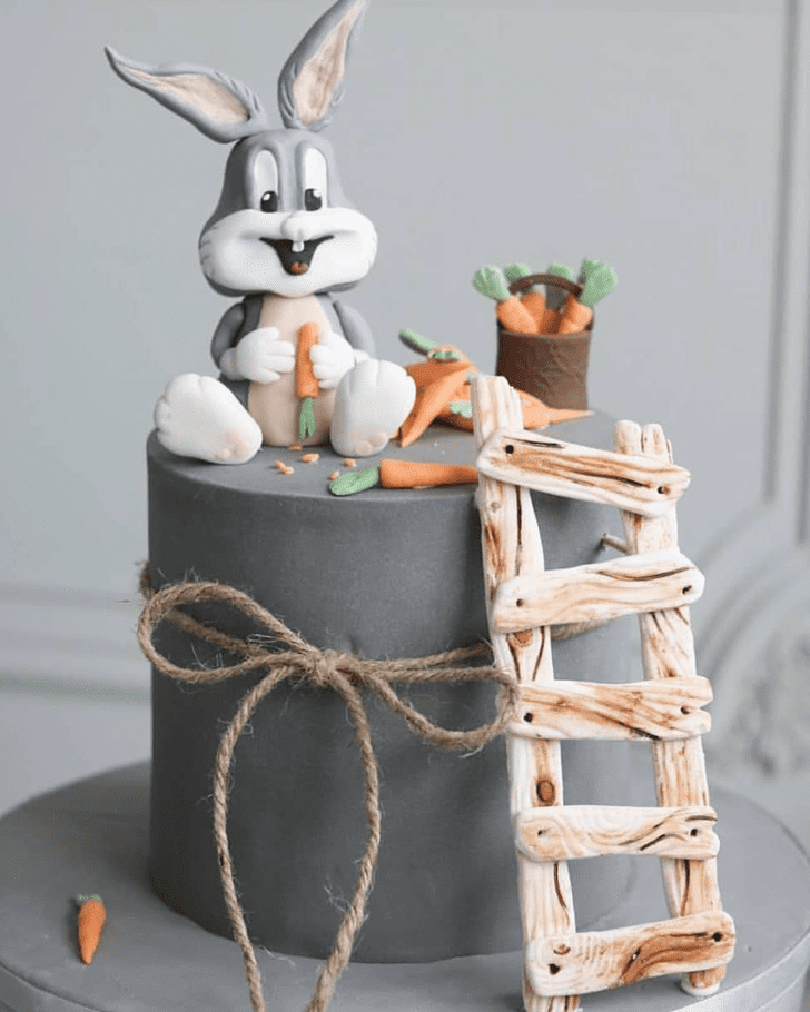 Handsome Bugs Bunny Cake