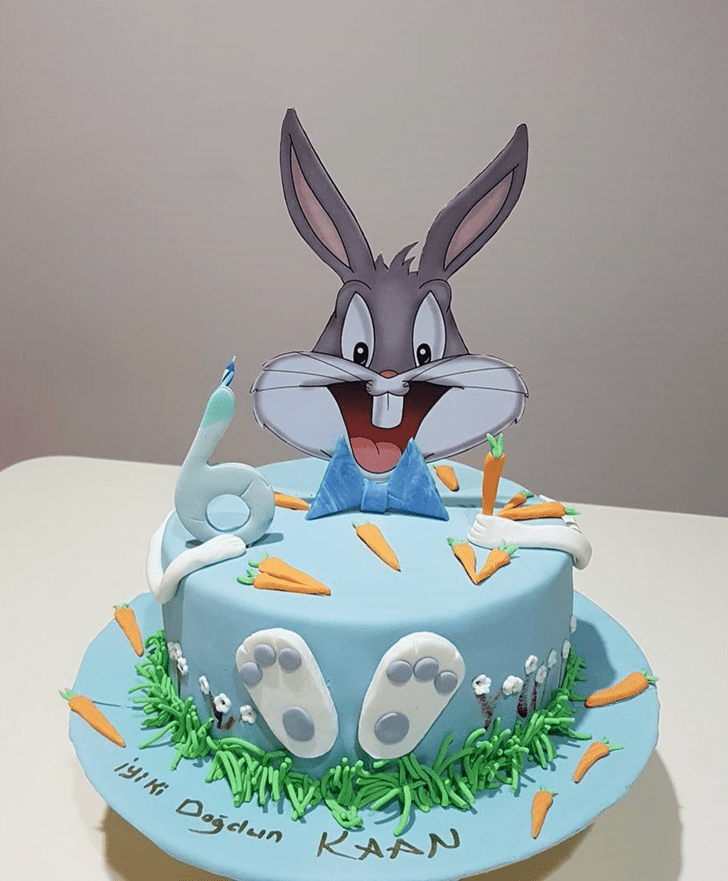 Wonderful Bugs Bunny Cake Design