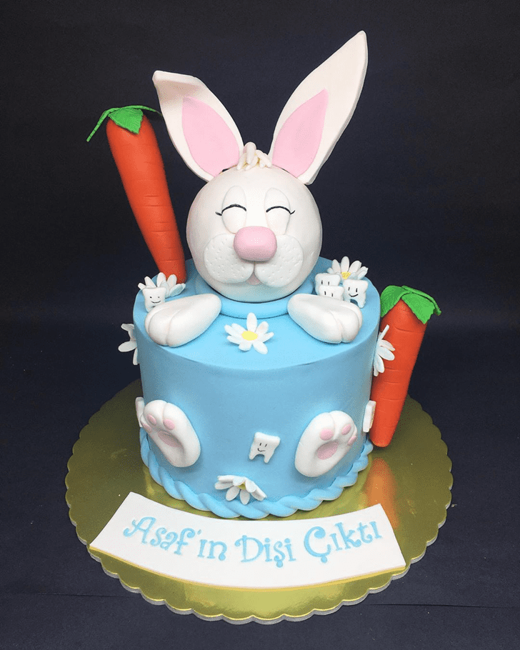 Alluring Bunny Cake