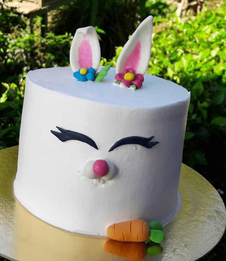 Delicate Bunny Cake