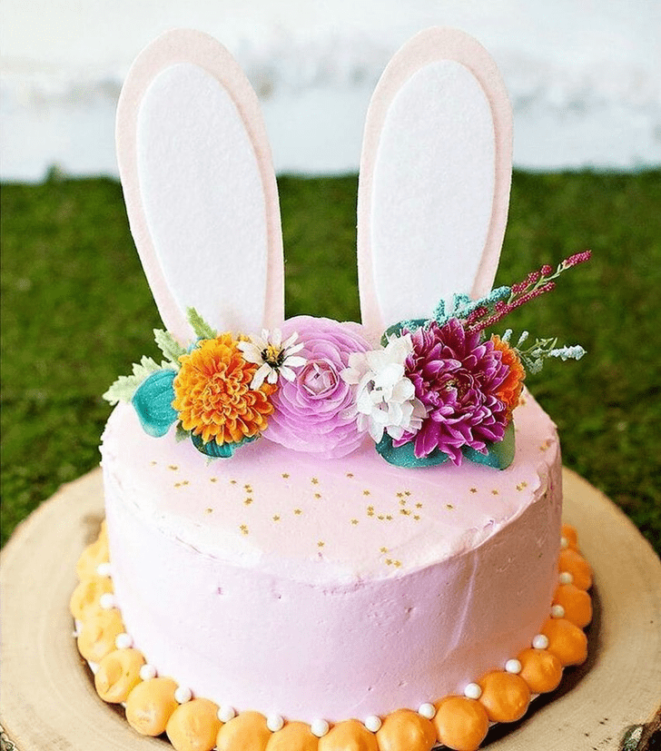 Good Looking Bunny Cake
