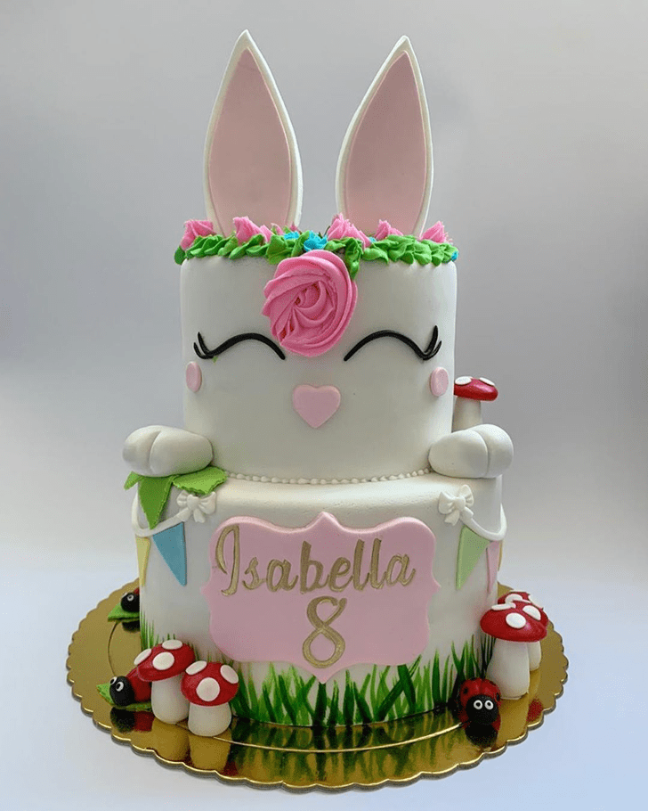 Mesmeric Bunny Cake