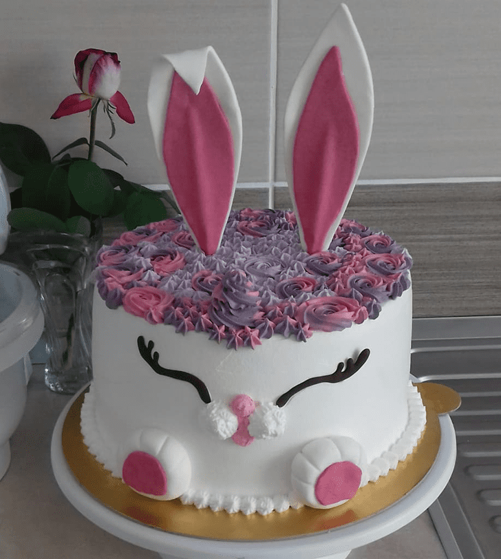 Resplendent Bunny Cake