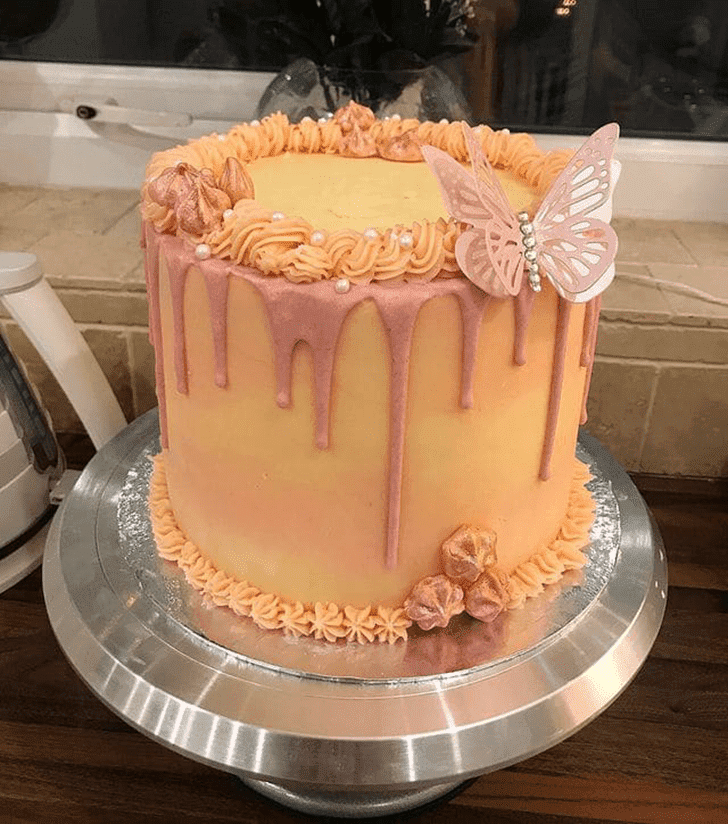 Beauteous Butterfly Cake