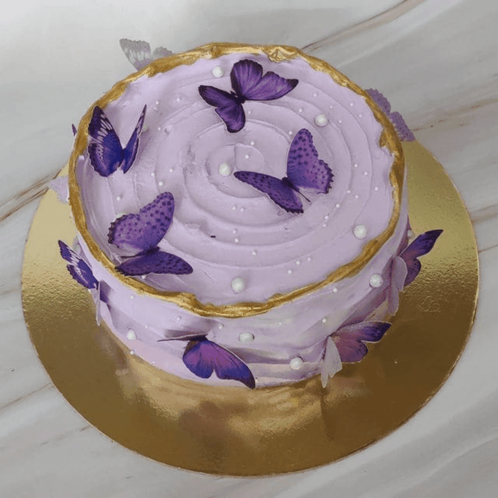 Fascinating Butterfly Cake