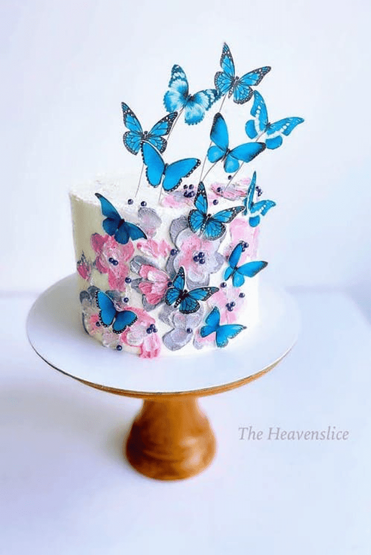 Ravishing Butterfly Cake