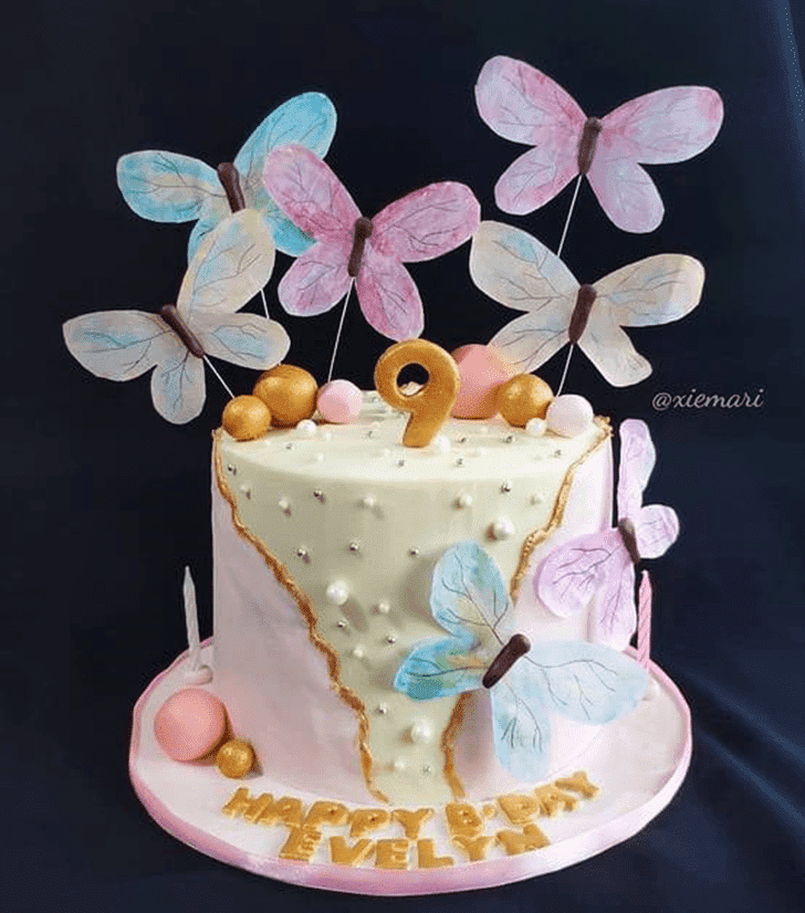 Refined Butterfly Cake