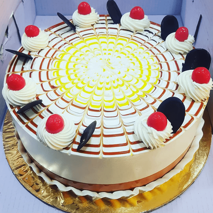 Magnetic ButterScotch Cake