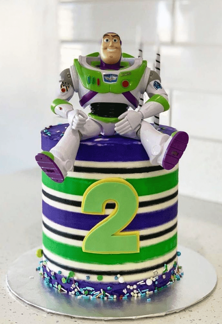 Dazzling Buzz Lightyear Cake