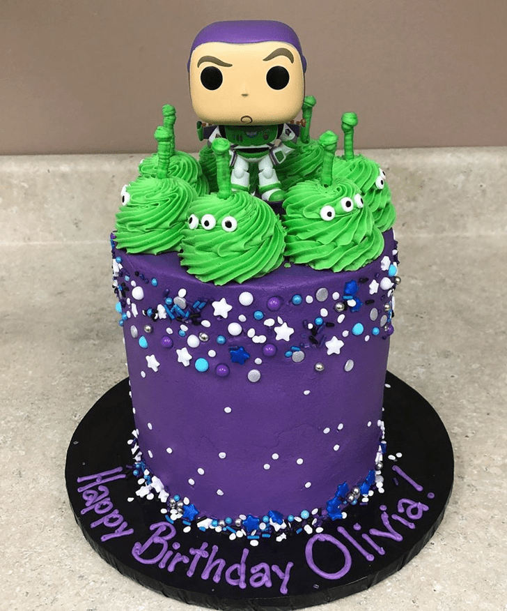 Classy Buzz Lightyear Cake
