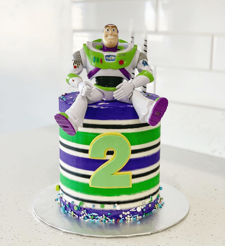 Dazzling Buzz Lightyear Cake