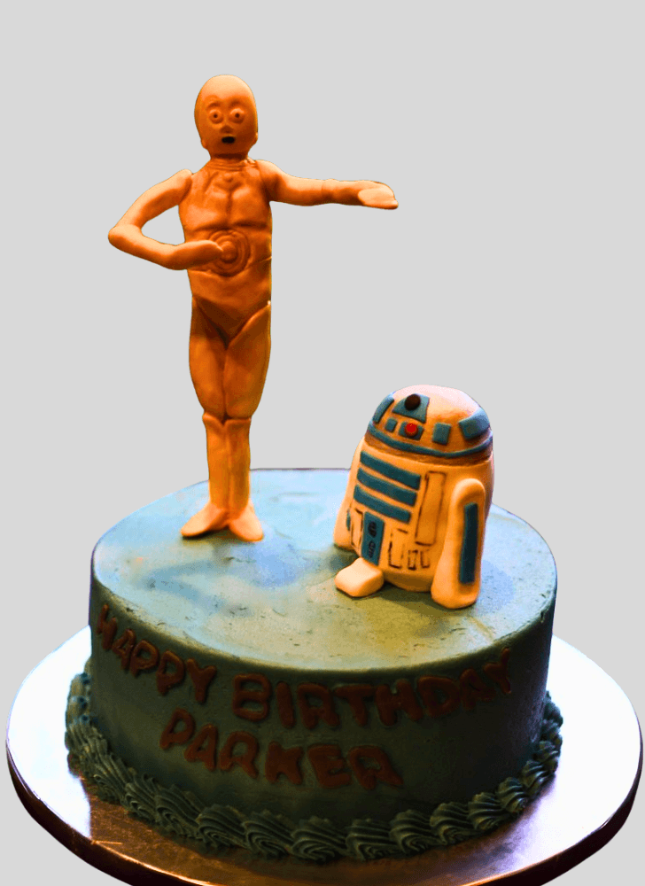Excellent C-3PO Cake