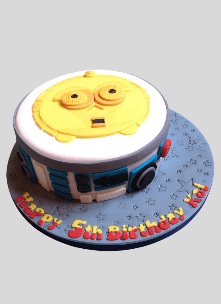 Fair C-3PO Cake